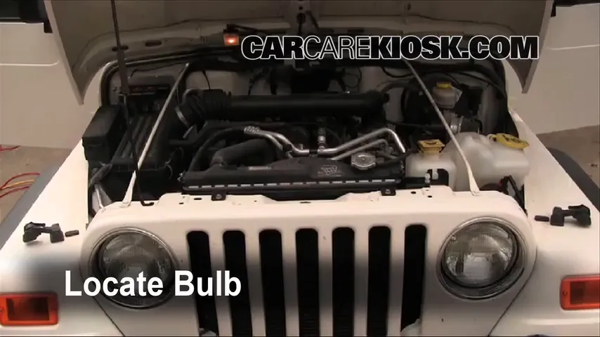 2006 Jeep Wrangler Unlimited Rubicon 4.0L 6 Cyl. Lights Daytime Running Light (replace bulb)